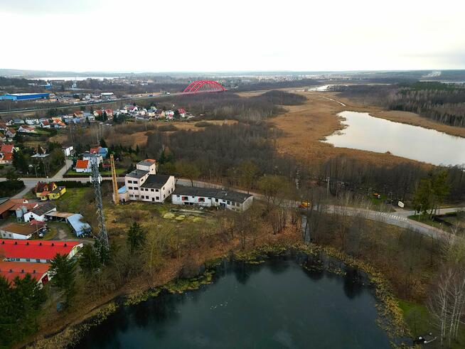 Zabudowane działki, pierwsza linia brzegowa