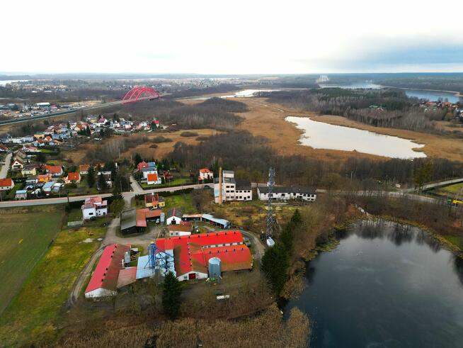 Zabudowane działki, pierwsza linia brzegowa