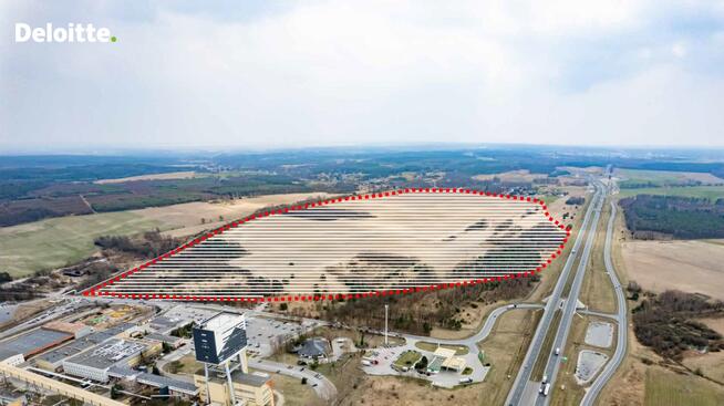 Działka przemysłowo-magazynowa 82 ha