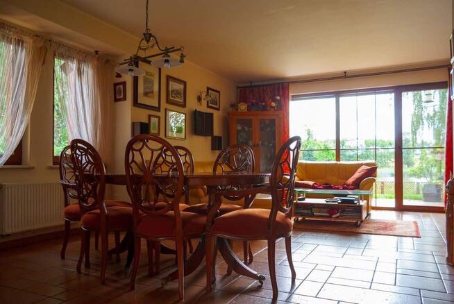 Dom nad jeziorem, Czerminek koło Kalisza | widok