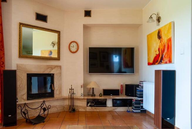 Dom nad jeziorem, Czerminek koło Kalisza | widok