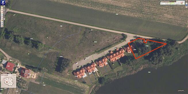 Dom nad jeziorem, Czerminek koło Kalisza | widok