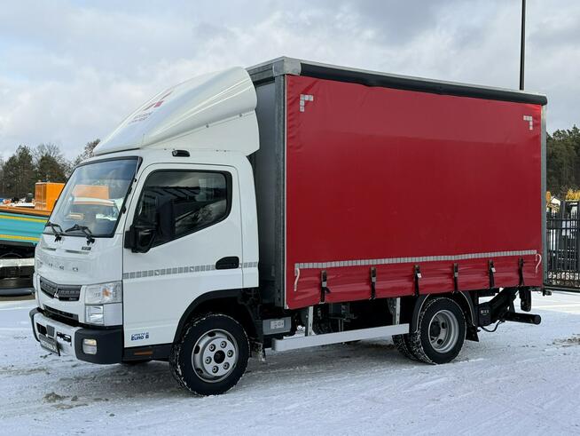 Mitsubishi Fuso Canter 7C15 3.0/150 KM Kontener Firanka Plandeka z Windą Super Stan !