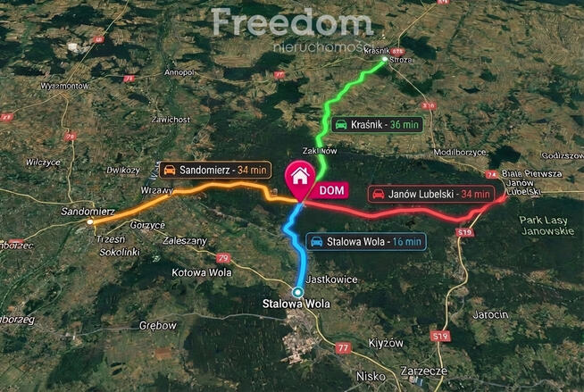 Dom z zabudowaniami gospodarczymi - Lipa