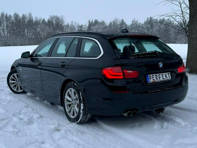 BMW 520 F10 F11 2.0 D 184 KM Automat BIXENON Duża NAVI Pół SKÓRY Serwis HAK !