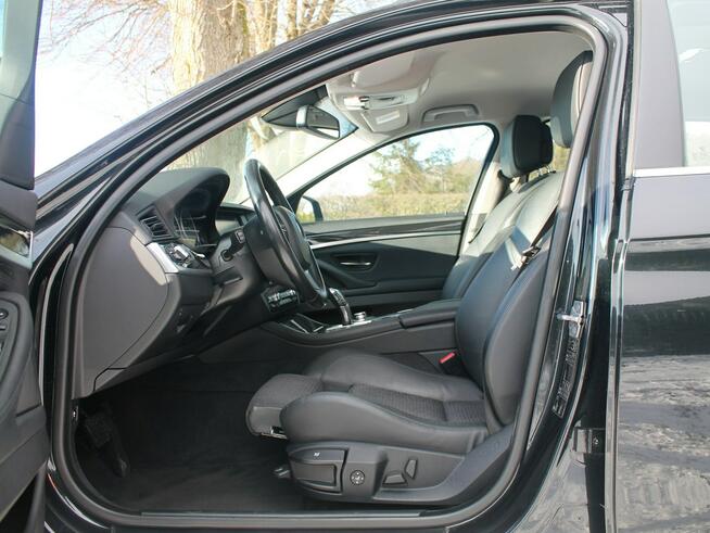 BMW 520 F10 F11 2.0 D 184 KM Automat BIXENON Duża NAVI Pół SKÓRY Serwis HAK !