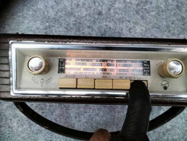 Blaupunkt DERBY przenośne radio samochodowe oldtimer