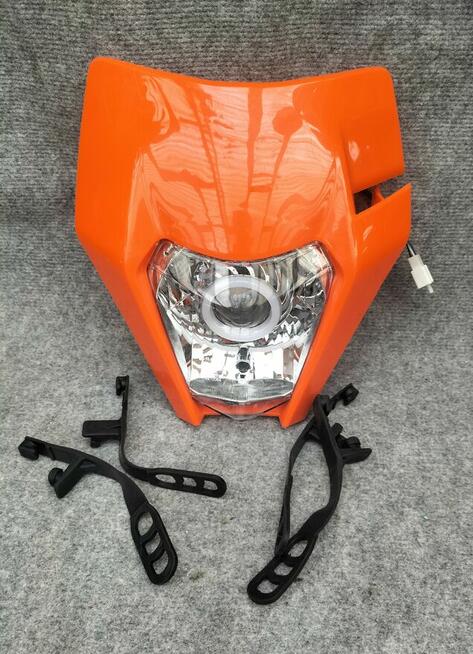 KTM EXC EXCF enduro lampa reflektor LED soczewka
