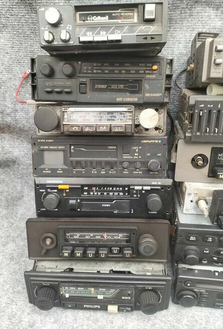 Stare radia samochodowe oldtimer klasyk aktualne