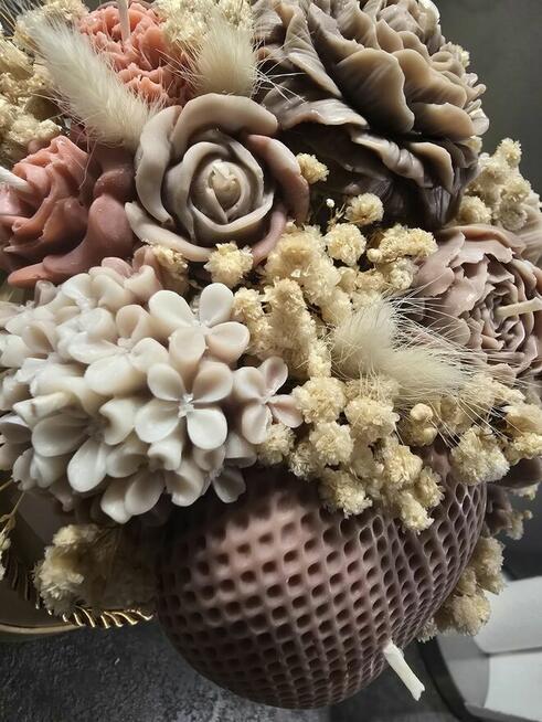 Flowerbox ze świec - prezent idealny