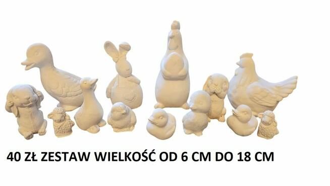 królik wielkanocny na jajku wielkanoc baranek kogut kura