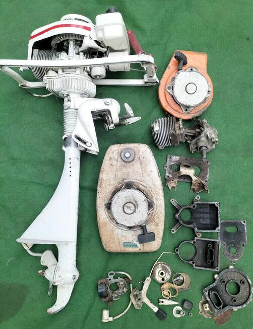 MAC 3 silnik zaburtowy do łódki 3KM powietrze części