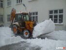 Odśnieżanie Olsztyn. Koparko-ładowarka JCB 4cx - 2