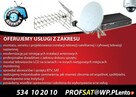ANTENY SAT DVB-T internet LTE montaż serwis instalacja 24h - 2