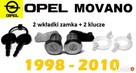 2 wkładka zamka wkładki zamki drzwi Opel Movano 1998-10