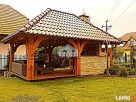 Garaż drewniany, garaże drewniane projekt wiata samochodowa - 4