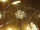 Lampki mini ledowe sznur 20 100 led baterie USB różne kolory - 3