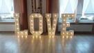 Napis Love Litery Love na wesele konkurencyjne ceny! wolne t - 1