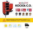 19 KW Kocioł z podajnikiem na ekogroszek miał Pellet Piec - 2