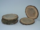 Plastry drewna o średnicy 12-15 cm - Dąb - 1