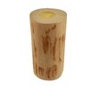 Świecznik drewniany, rustykalny - 20 cm - 1