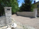 KRISBUD ogrodzenie z kamienia, mur, ogrodzenie z klinkieru - 1