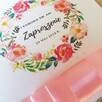 Zaproszenia na Komunię komunijne ręcznie robione Floral - 2