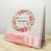 Zaproszenia na Komunię komunijne ręcznie robione Floral - 3