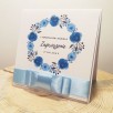 Zaproszenia na Komunię komunijne ręcznie robione Floral - 4