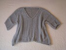 Luźny sweterek, sweter narzutka, oversize nietoperz, S, M, L - 5