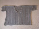 Luźny sweterek, sweter narzutka, oversize nietoperz, S, M, L - 6