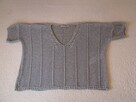 Luźny sweterek, sweter narzutka, oversize nietoperz, S, M, L - 2
