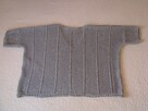Luźny sweterek, sweter narzutka, oversize nietoperz, S, M, L - 4