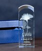 Rocznica Urodziny Ślub - Róża 3D w szkle na Prezent - 7