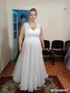 Elegancka suknia ślubna rozmiar 46 - 2