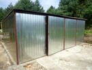 GARAŻ blaszany 6x5 WZMOCNIONY - 1