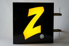 Świetlny KASETON dwustronny LED Semafor 100x100 cm - 4