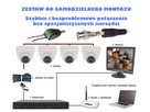 Zestaw monitoring 4 kamery HD + Zasilanie+Przewod+Akcesoria - 3