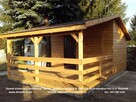 Domek drewniany ogrodowy letniskowy altana Hanna 24m2 - 3