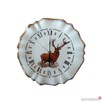 Zegar z porcelany okrągły Jeleń - 1