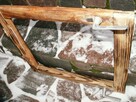 Stara rama na lustro loft retro industrial 54x48 - 4