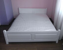 Łóżko sosnowe, drewniane QUADRAT 140x200 w 6-ciu kolorach - 2