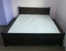 Łóżko sosnowe, drewniane QUADRAT 140x200 w 6-ciu kolorach - 1