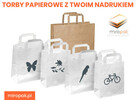 Ekologiczne, papierowe torby firmowe dla przedsiębiorców - 4