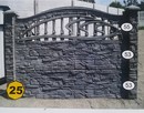 płyta betonowa pod siatkę panel Łask Łódzkie podmurówka 25cm - 14