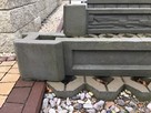 płyta betonowa pod siatkę panel Łask Łódzkie podmurówka 25cm - 3