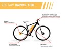Zestaw do konwersji roweru 1000W 48V , BAT 17,5 Ah Elektryk - 3