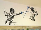 Malowane dekoracje na ścianę, graffiti, malunki ścienne - 9