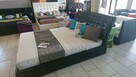 Łóżko CHESTER z profilowanym zagłówkiem 160x200 + materac