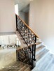 Balustrady kute, poręcze ,ogrodzenia, bramy skrzydłowe - 3